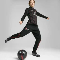 AC Milan Prematch Quarter Zip Top 2024 2025 Adults
