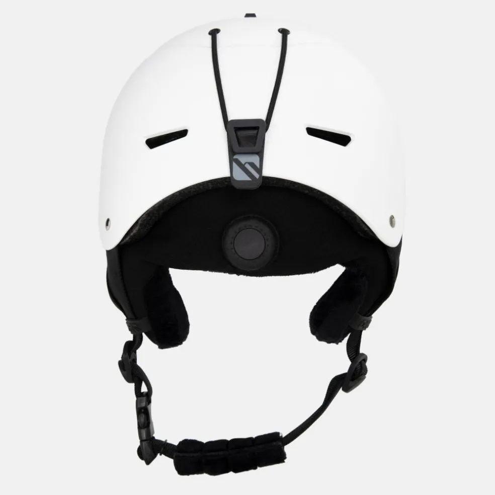 Adults Raise Ski Helmet