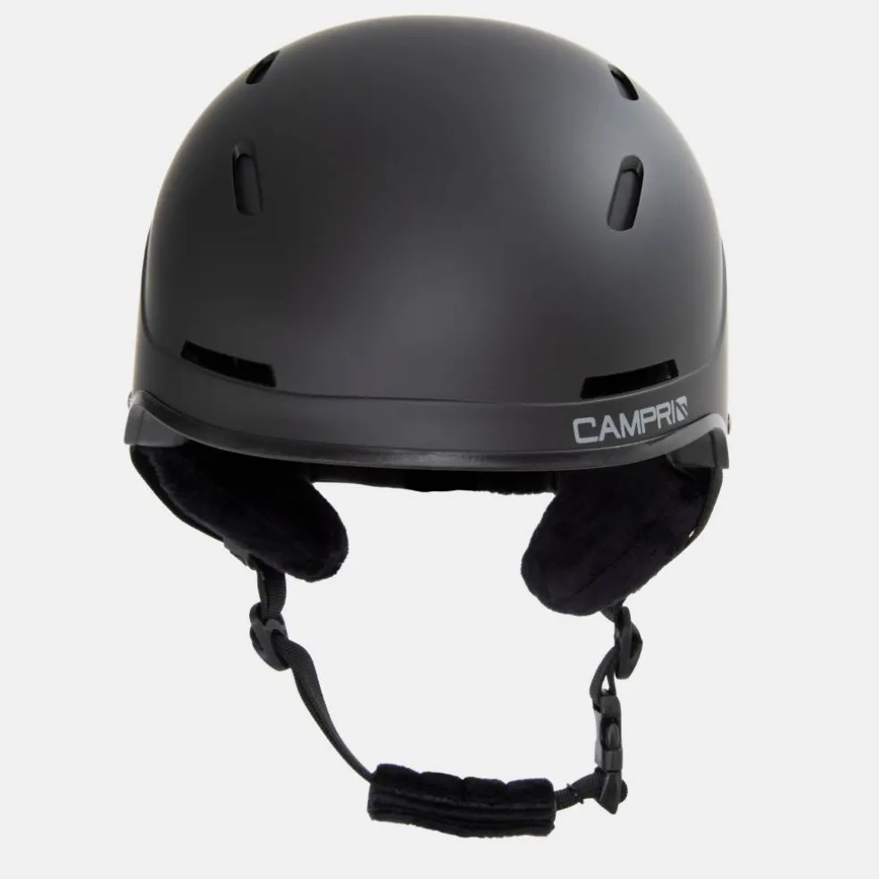 Adults Raise Ski Helmet