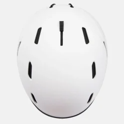 Adults Raise Ski Helmet