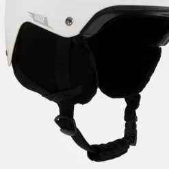 Adults Raise Ski Helmet