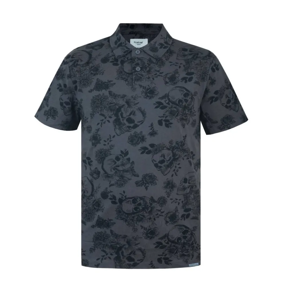All-Over Print Polo Top Mens