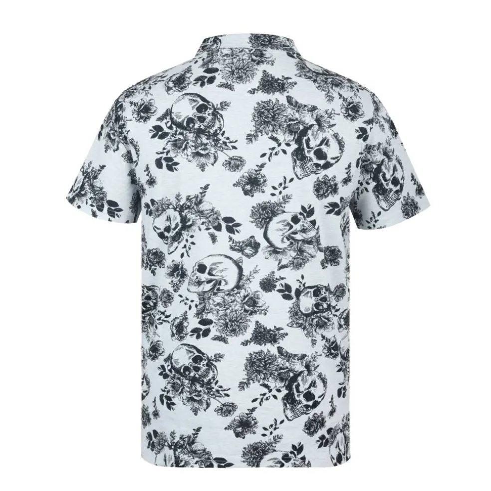 All-Over Print Polo Top Mens