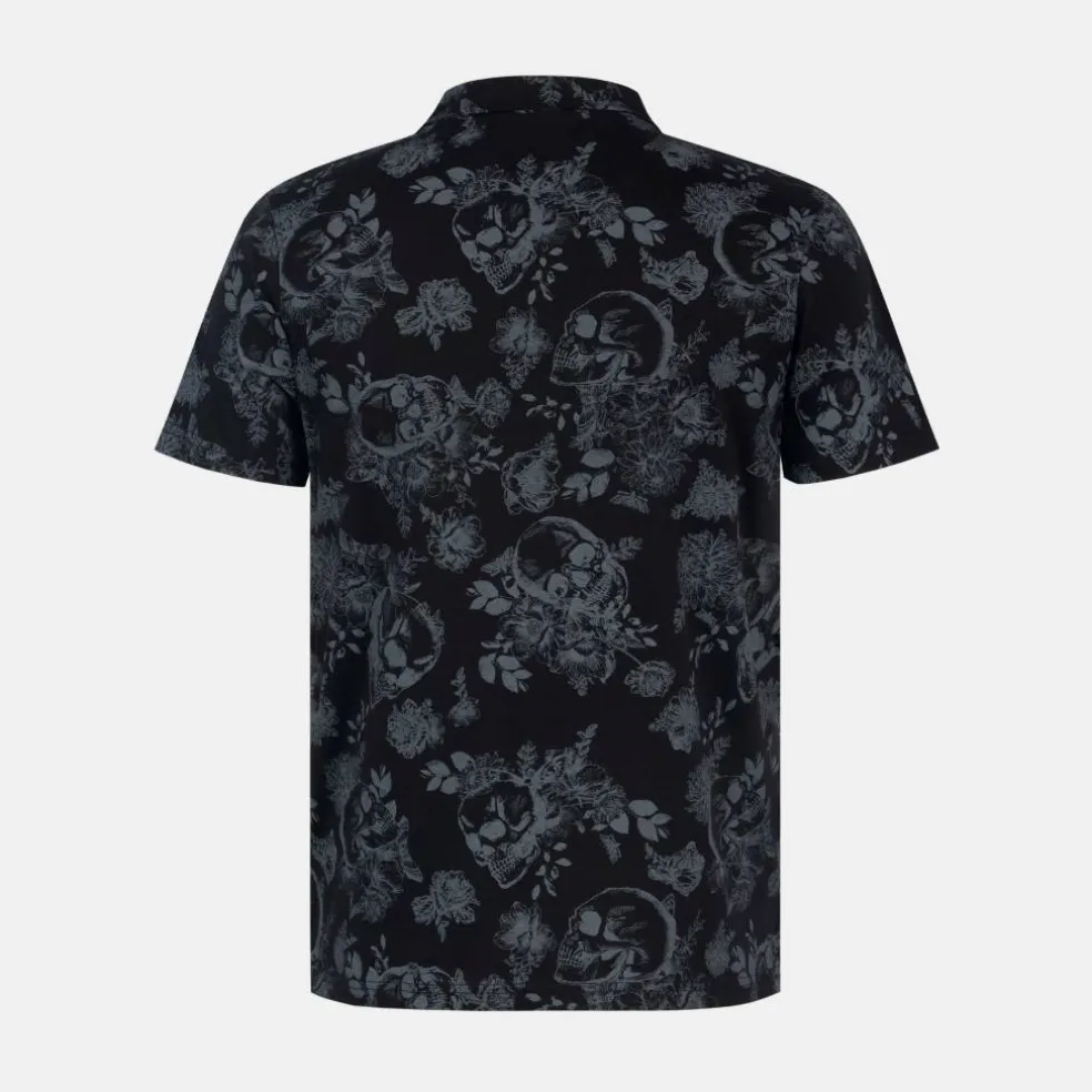 All-Over Print Polo Top Mens