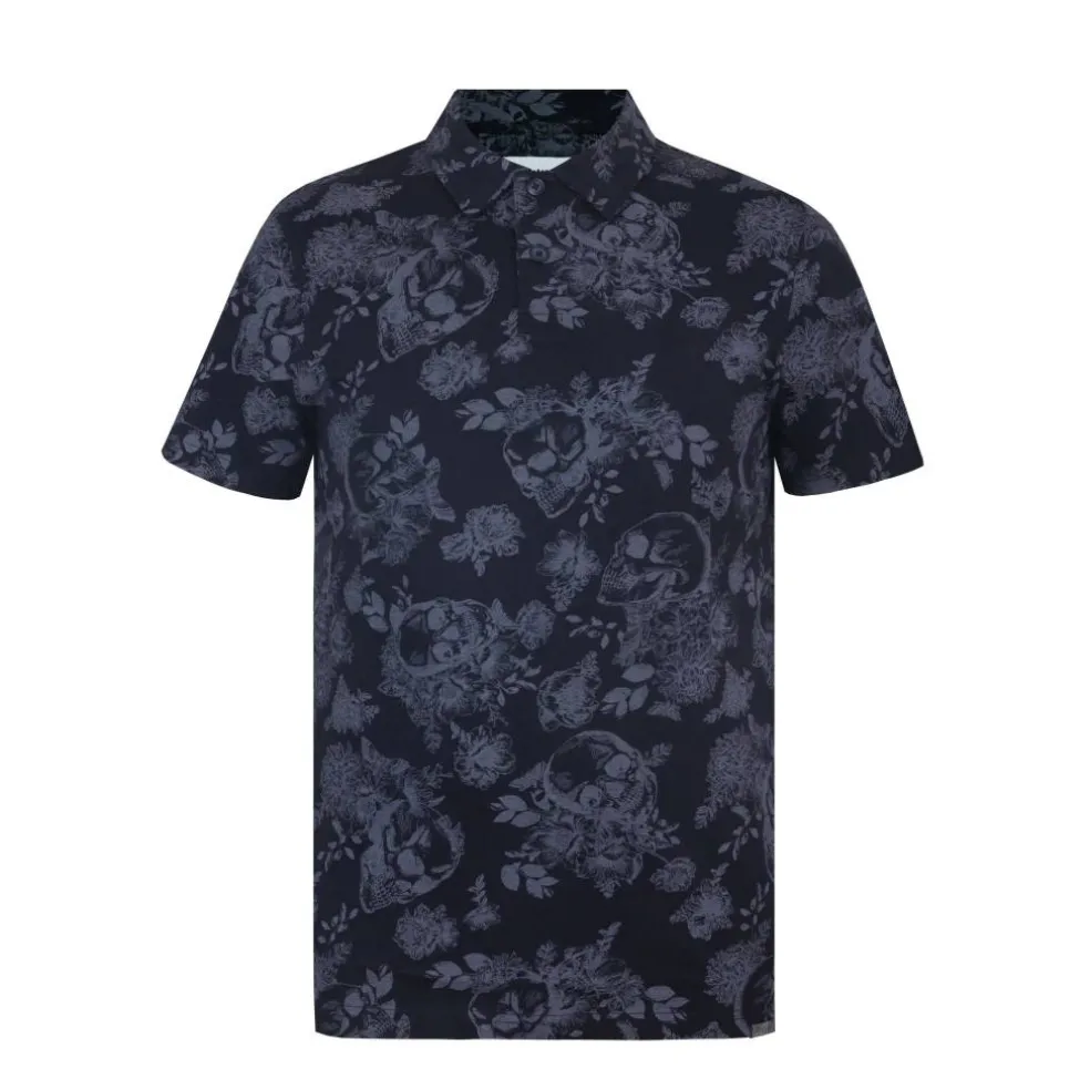 All-Over Print Polo Top Mens