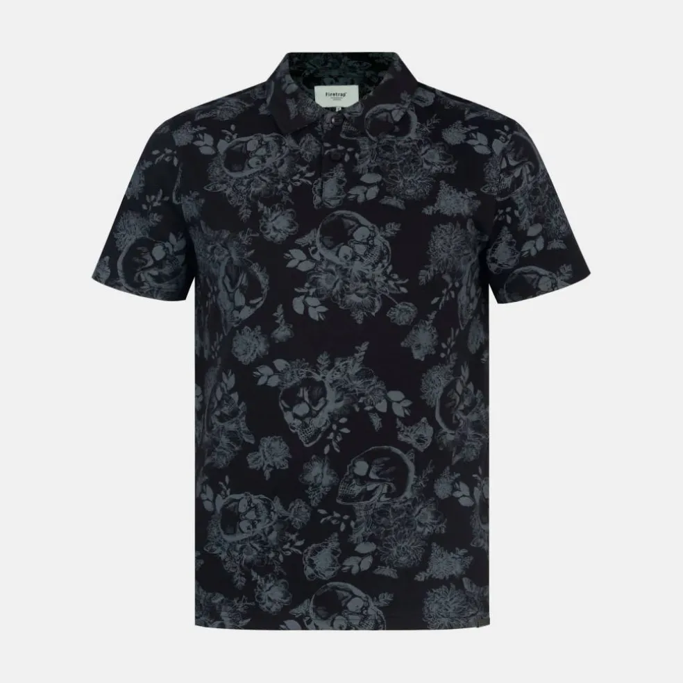 All-Over Print Polo Top Mens