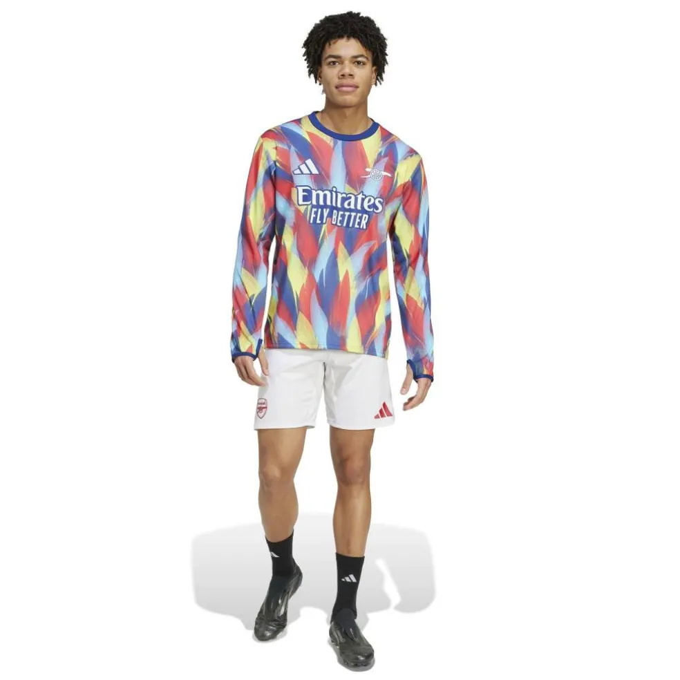 Arsenal Long Sleeve Pre-Match Shirt 2025 2026 Mens