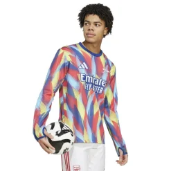 Arsenal Long Sleeve Pre-Match Shirt 2025 2026 Mens