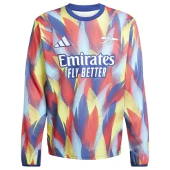 Arsenal Long Sleeve Pre-Match Shirt 2025 2026 Mens
