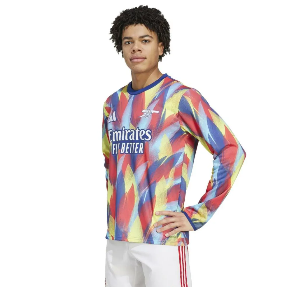 Arsenal Long Sleeve Pre-Match Shirt 2025 2026 Mens