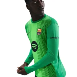 Barcelona Long Sleeve Goalkeeper Shirt 2025 2026 Mens