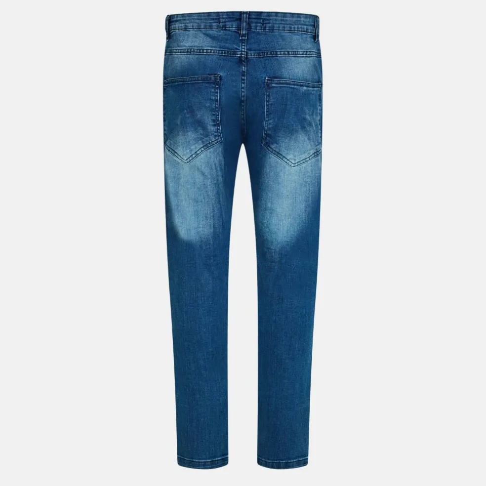 Blue Biker Jean