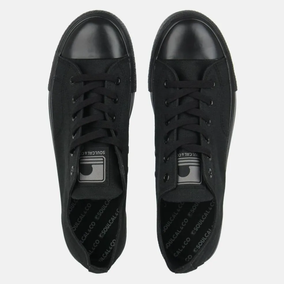 Canvas Low Trainers Mens