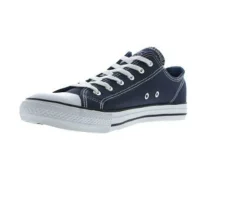 Canvas Low Trainers Mens