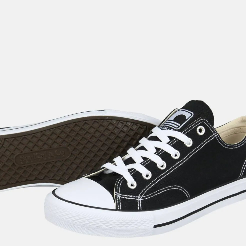 Canvas Low Trainers Mens