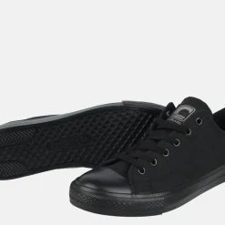 Canvas Low Trainers Mens