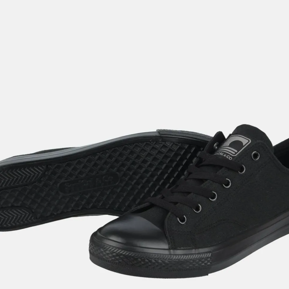 Canvas Low Trainers Mens
