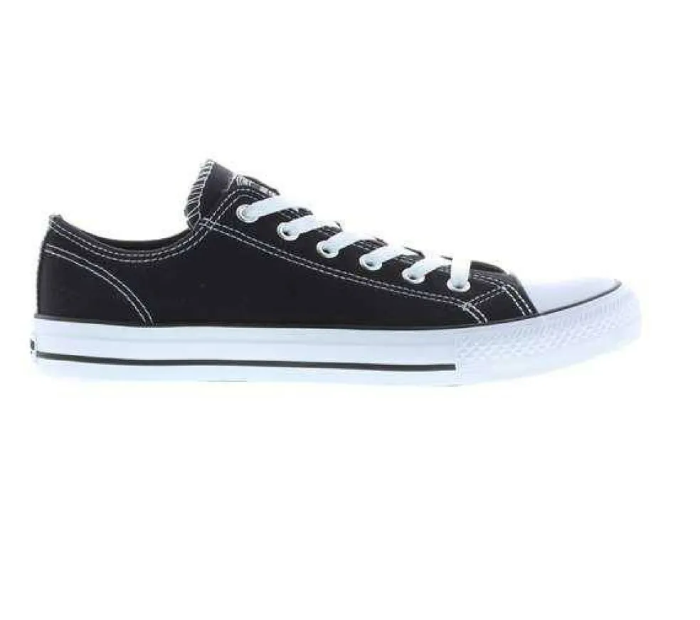 Canvas Low Trainers Mens