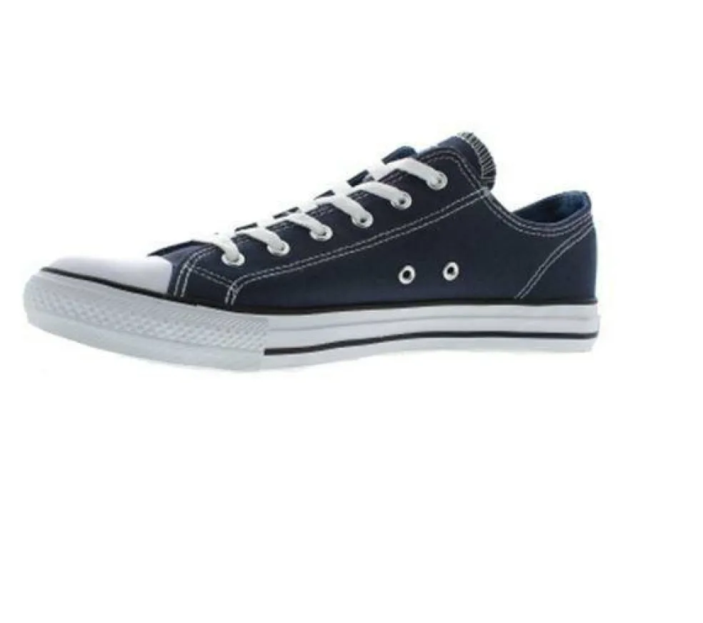 Canvas Low Trainers Mens