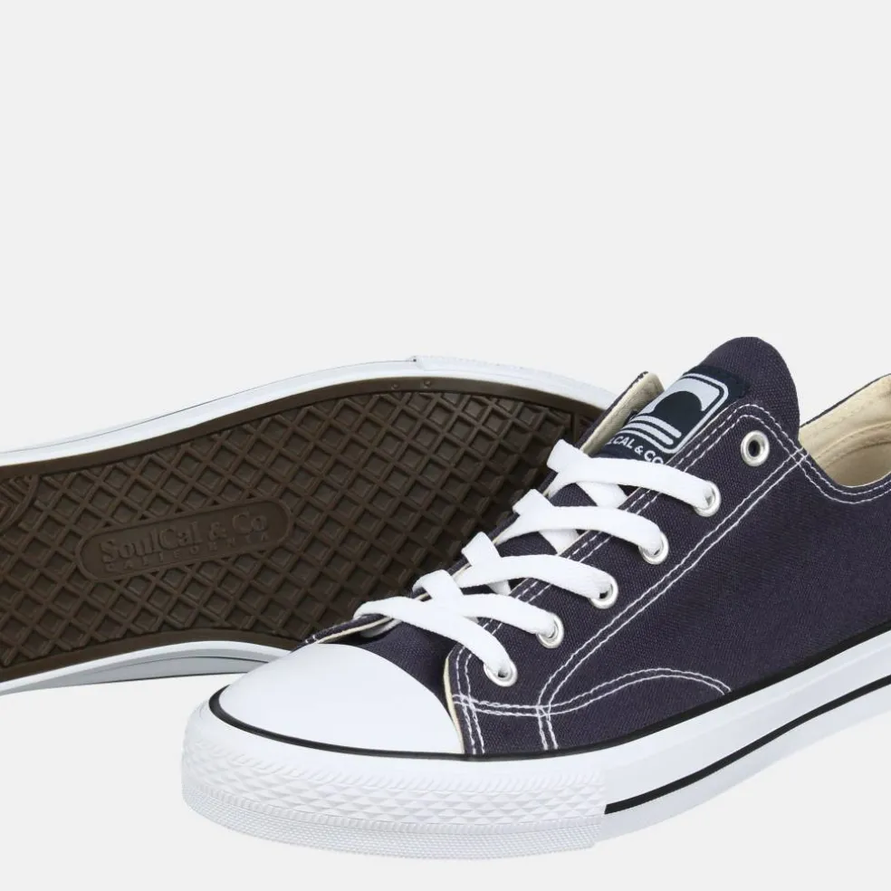 Canvas Low Trainers Mens