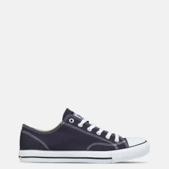 Canvas Low Trainers Mens
