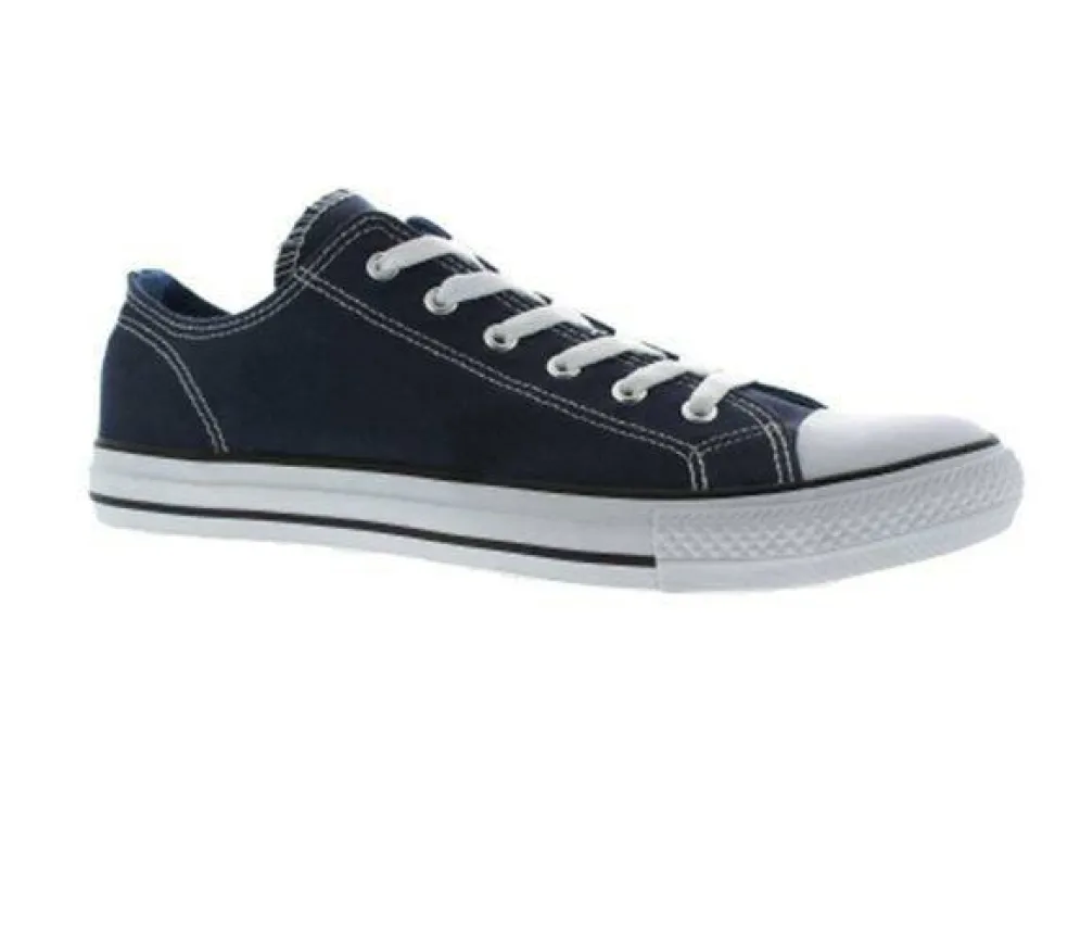 Canvas Low Trainers Mens