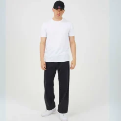 Cap with Contrast Stripe Detail
