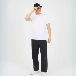 Cap with Contrast Stripe Detail