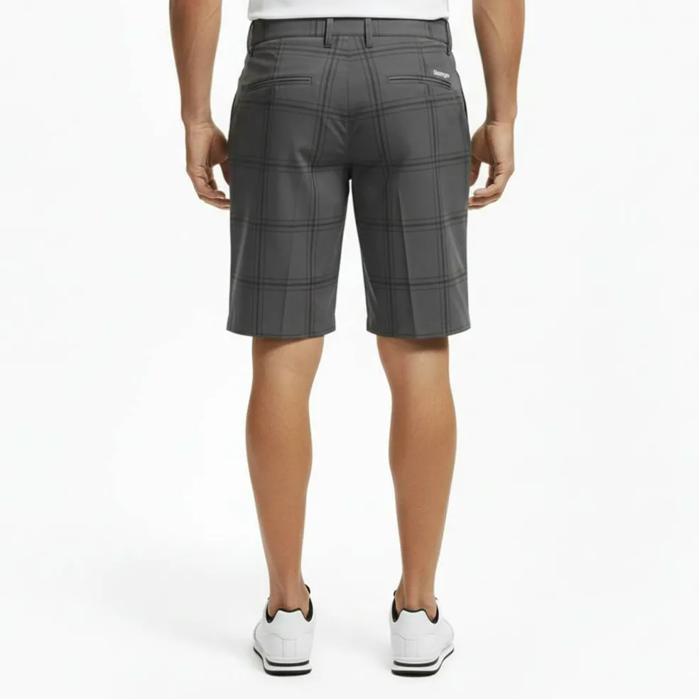 Check Golf Shorts Mens