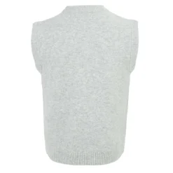 Crew Neck Sleeveless Sweater Vest Men