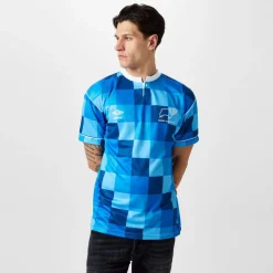 Draw Derby County 1988 Retro Away Shirt Adults