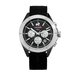 Essential Black Nylon Digital Watch
