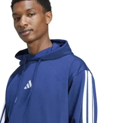 Essentials Fleece 3-Stripes Hoodie Mens