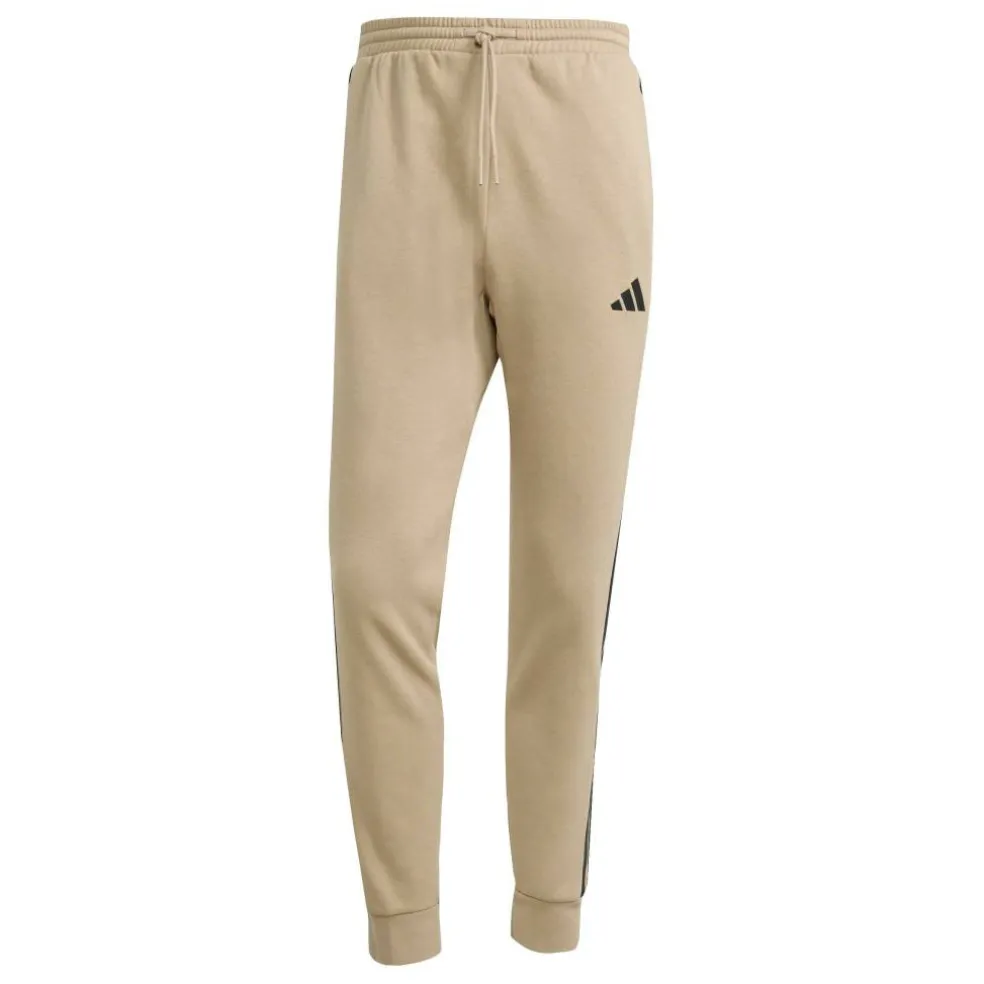 Essentials Fleece Tapered Cuff 3-Stripes Joggers