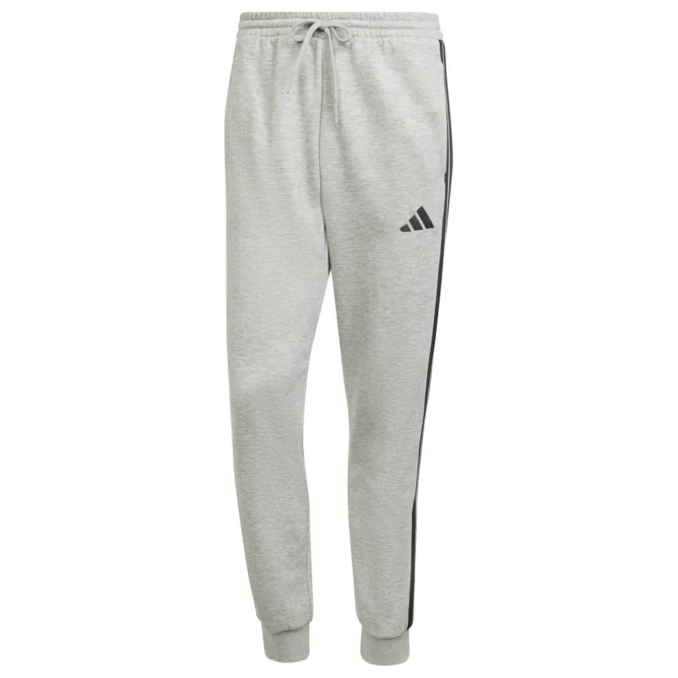 Essentials Fleece Tapered Cuff 3-Stripes Joggers