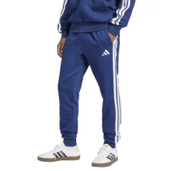Essentials Fleece Tapered Cuff 3-Stripes Joggers