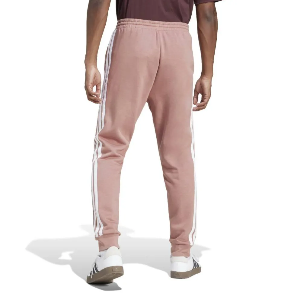 Essentials Fleece Tapered Cuff 3-Stripes Joggers