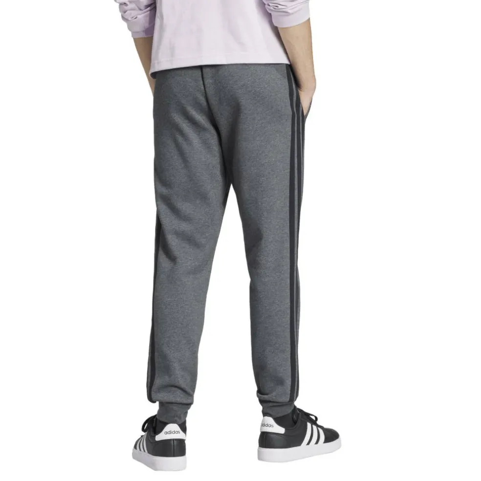 Essentials Fleece Tapered Cuff 3-Stripes Joggers