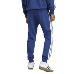 Essentials Fleece Tapered Cuff 3-Stripes Joggers