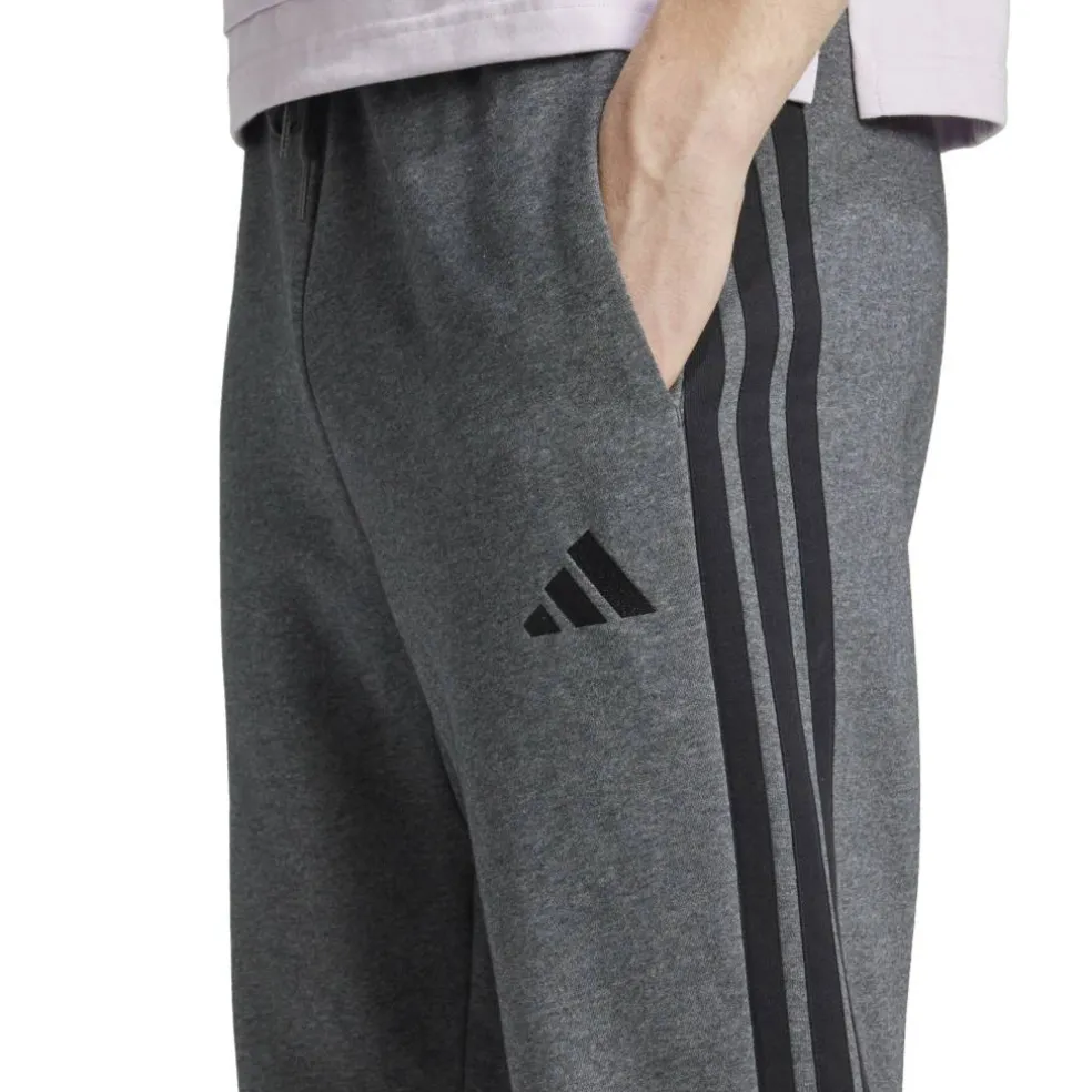 Essentials Fleece Tapered Cuff 3-Stripes Joggers