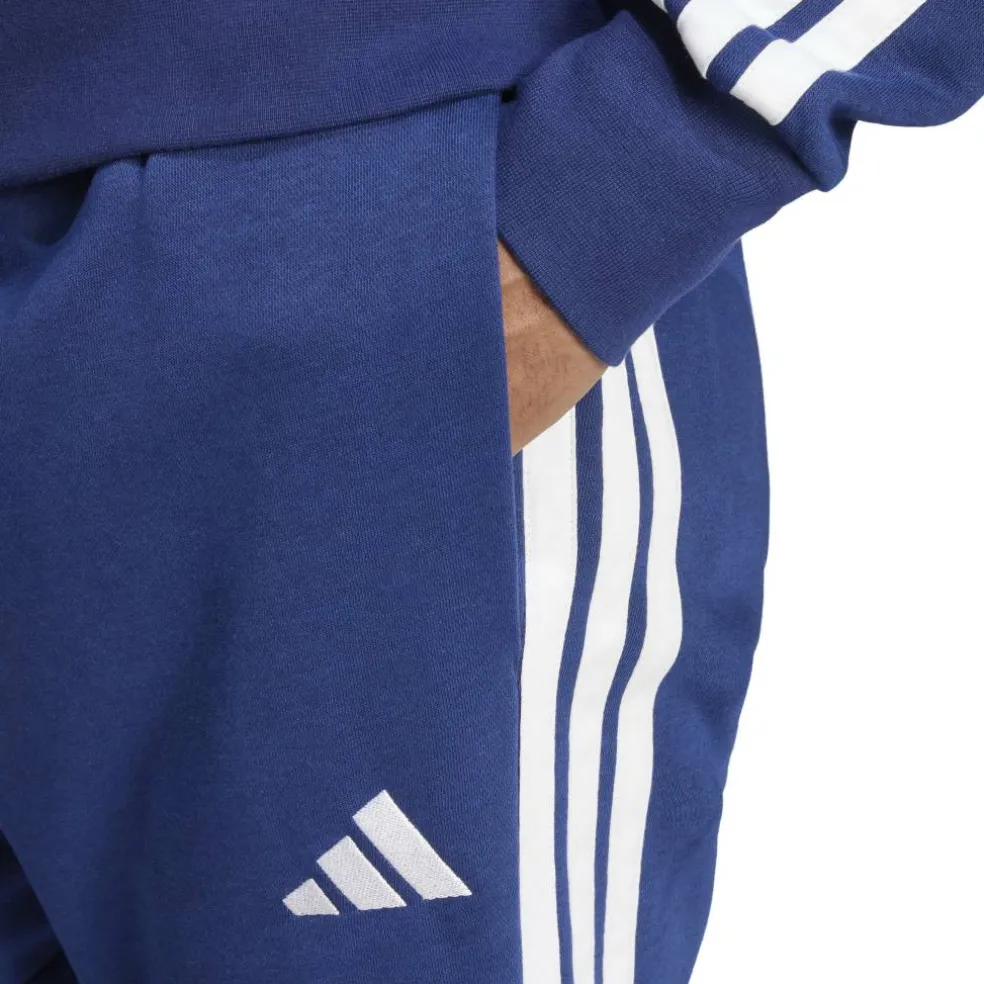 Essentials Fleece Tapered Cuff 3-Stripes Joggers