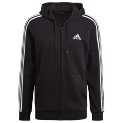 Essentials 3-Stripes Full-Zip Hoodie