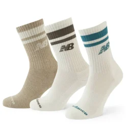 Everyday Stripe Midcalf 3 Pack Crew Socks