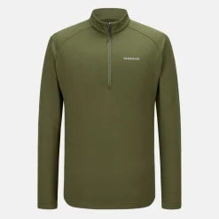 Grid Fleece 1/2 Zip Mens