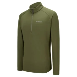 Grid Fleece 1/2 Zip Mens