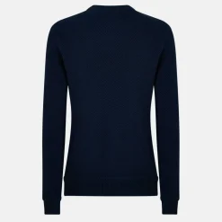Linus seed stitch Crew Neck Jumper Men