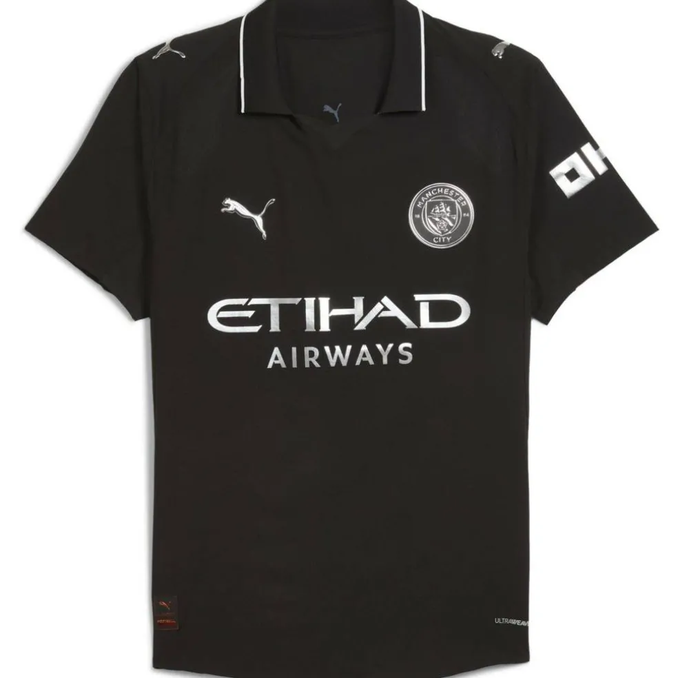 Manchester City Authentic Away Kit 2025 2026 Adults