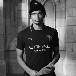 Manchester City Authentic Away Kit 2025 2026 Adults