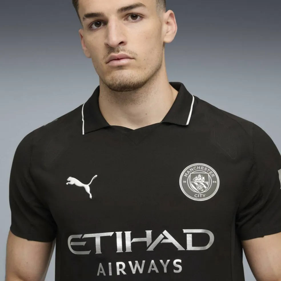 Manchester City Authentic Away Kit 2025 2026 Adults