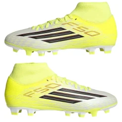 Mens addias F50 Club Mid Cut Firm Ground Football Boots